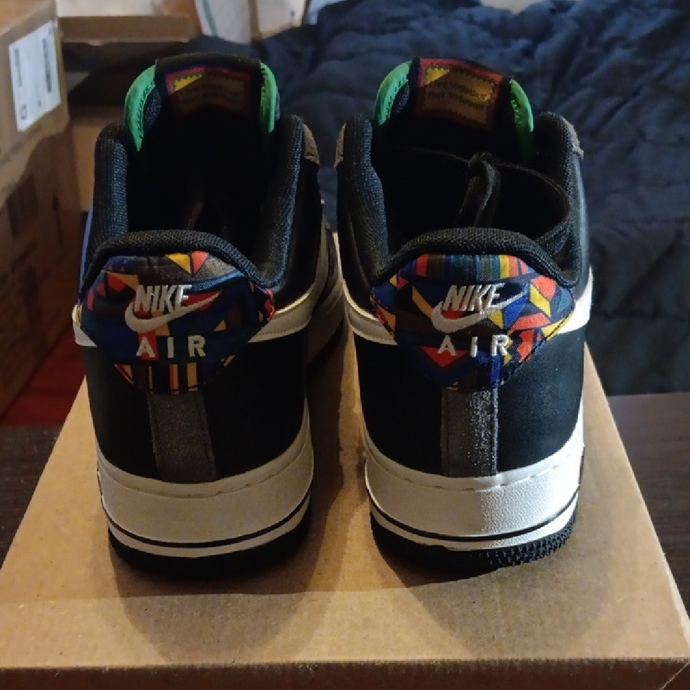 Nike Air Force 1 Low Rare Live Together, Play Together (Peace) Mens 7.5 Womens 9 - Picture 5 of 9